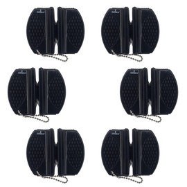 SiliSlick Portable Pocket Knife Sharpener - Professional Tool for Kitchen and Outdoors Bundle of 6