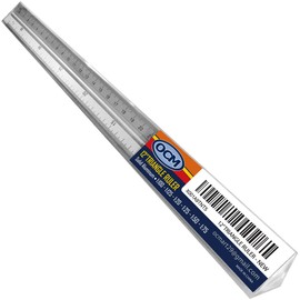 OCM Metric Triangular Engineer Scale Ruler (Proffessional Grade Solid Aluminum) 30 Centimeters Metric Engineering Architectural Mechanical Drafting Ruler - 1:20, 1:25, 1:50 1:75, 1:100, 1:125
