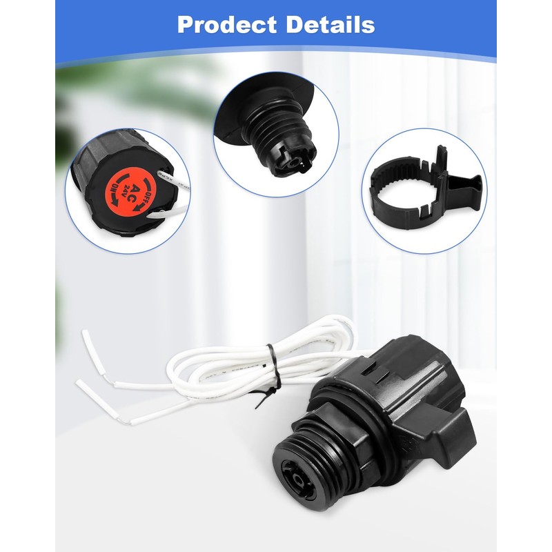 2Pack Solenoid Repair Kit Fit for HydroRain Rain Bird Sprinkler