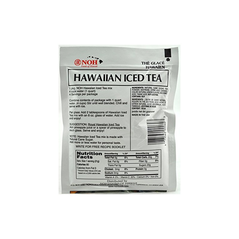 Noh Foods Mix Tea Iced Hawaiian