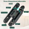 Genérico Bisagras de Vaivén 4 Pulgadas Acero Inoxidable 304 Set