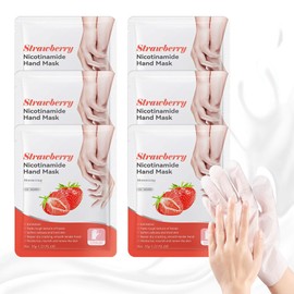 Pairs of 6 Hand Masks Moisturizing Glove,Deep Hydrating Hand Mask Gloves for Dry Hands,Non-Greasy Hand Moisturizer Gloves to Make Hands Soft and Smooth,Spa Set,Hand Care Gifts for Women Set5