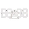 Multi Function Large 3D LED Digital Wall Clock Alarm Snooze