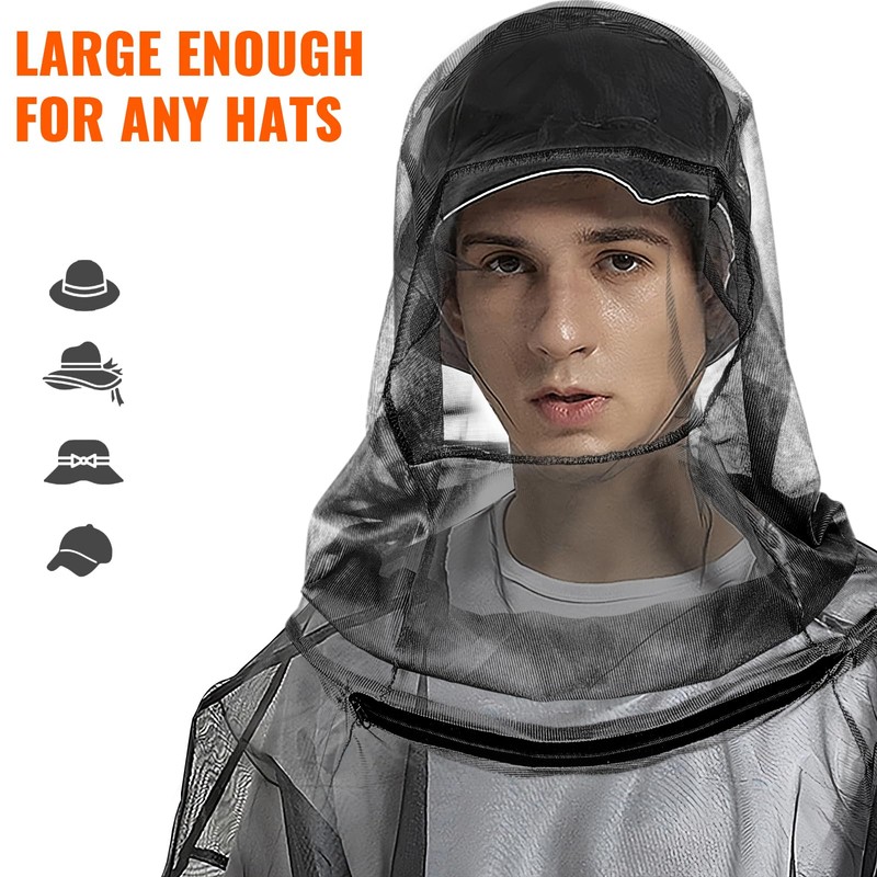 2win2buy Mosquito Bug Suit for Men Women, 2 Pcs Full