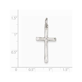 Sterling Silver Cross Pendant Necklace with Chain