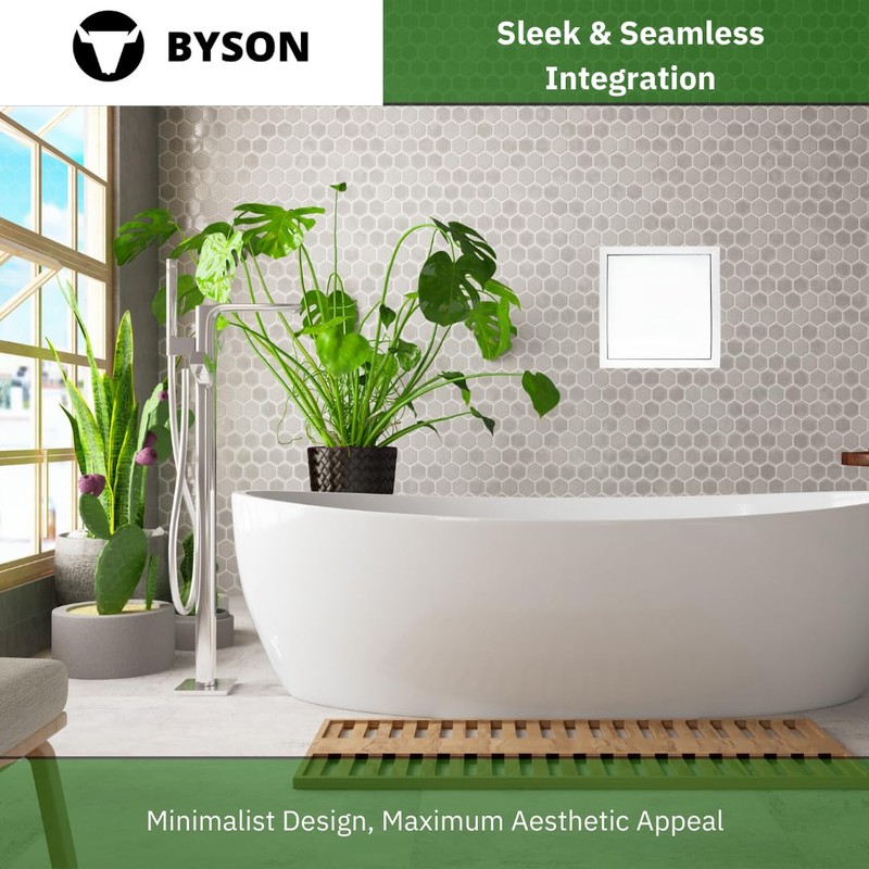 Byson Metal Access Panel – Push-to-Open Access Door – Plumbing