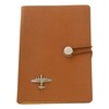 Lancaster Bomber Notebook A6 Pocket Sized Notepad Plane Gift Optional