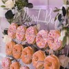 Donut Wall Display Stand - Acrylic Donut Stand Holds 50