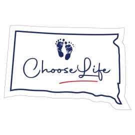 South Dakota Sticker Pro-Life Sticker