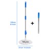 Spin Mop and Bucket with Wringer Set, 360° Mop and