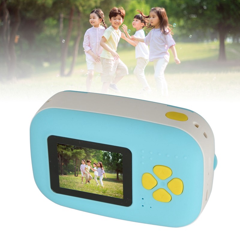 Instant Camera 2in HD Screen Dual 16MP Camera USB Charge