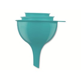 Alpina Funnel Set of 3 - Practical Funnel Set for Kitchen and Household - Food Safe - Plastic - 3 Different Sizes - 6, 8, 10 cm