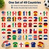 49 Countries Flags Banner Garland - International World Flag String
