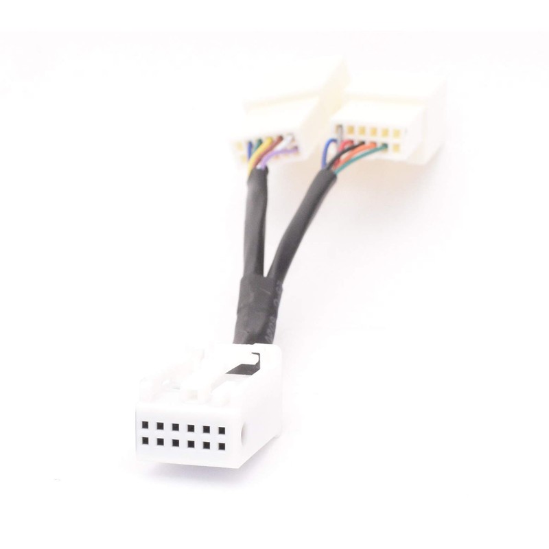 BlueMusic Y-Adaptor 12 Pin Suitable for VAG with AUX/Media-In up