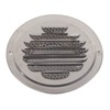 DDBSUN Stainless Steel Wall Air Vent Round Flat Grille Ducting