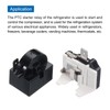 sourcing map 4pcs Refrigerators PTC Starter Relay 1 Pin 4.7