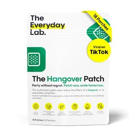 The Everyday Lab | The Hangover Recovery Patch Parches Multivitamínicos Transdérmicos 18 Unidades | Soporte de Bienestar Post-Fiesta Cruda Resaca | Fórmula con Vitaminas y Extractos Naturales | Fácil Aplicación
