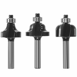 SKIL 91003 Decorative Edge Router Bit Set, 3 Piece