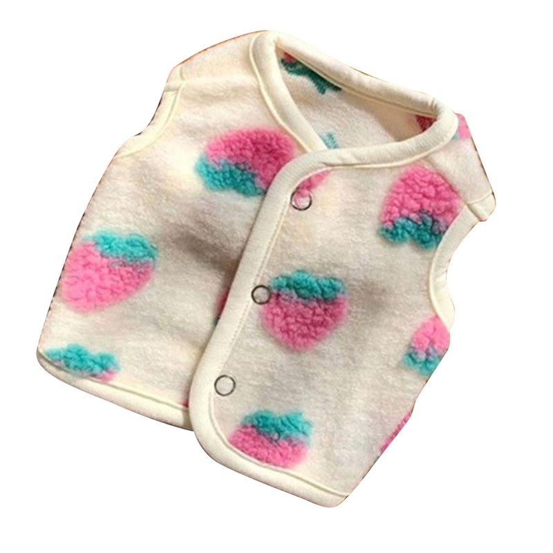 Dog Clothes Fashionable Soft Comfortable Warm Sleeveless Puppy Jacket for