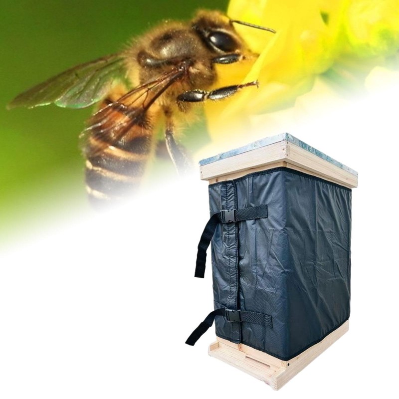 Qianly Winter Bee Hives Wrap Beehive Winter Protection Cover, Cozy,