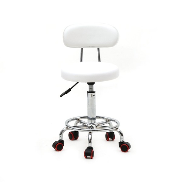 Bar Stools,Adjustable Rotating Chair with Back and Line Counter Height