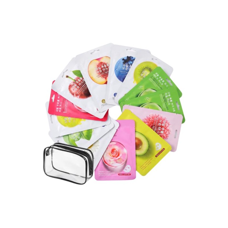 Mascarilla Hidratante Cuidado Facial Hidratación Profunda (10 Piezas)