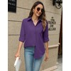 Zeagoo Oversized Button Up Shirts for Women Casual Collar Tops