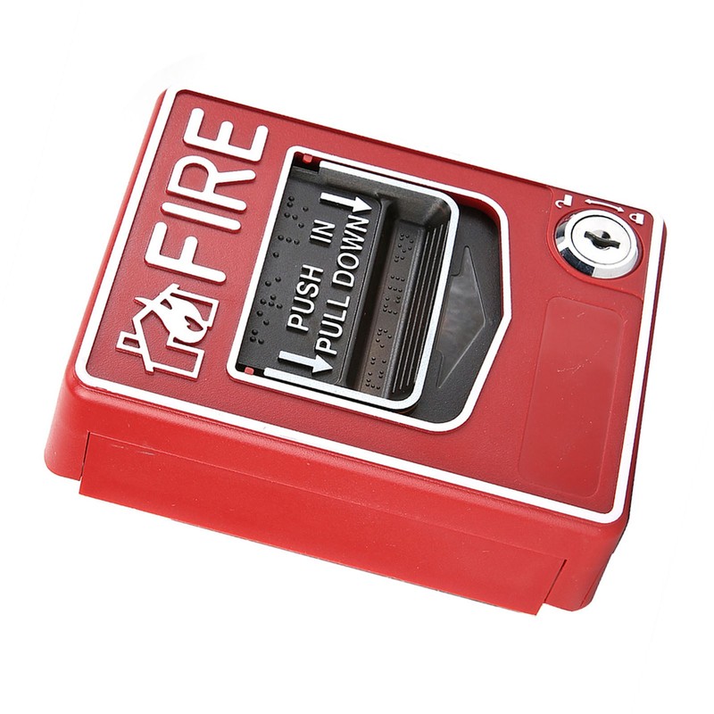 9-28VDC Manual Multiple Wire System Safety Fire Pull Station Alarm