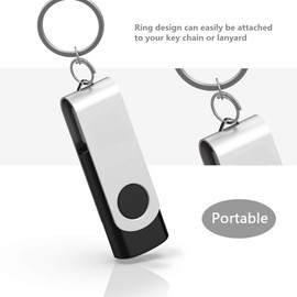 Aiibe 10 Pieces USB Flash Drives 16GB USB 2.0 Thumb Drives Bulk Colorful USB Memory Stick Zip Drive Jump Drives for Data Storage, File Sharing (Multicolor, 16G, 10 Pack)