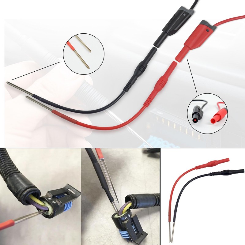 Back Test Probe Kit, Backprobing, Diagnostictesting,Electrical Troubleshooting Automotive Test Lead