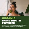16oz Organic Bone Broth Protein Powder from Grass Fed Beef