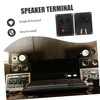 LALAFINA 2pcs Speaker Box Terminal Connector Kit Reliable Speaker Enclosure