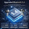 EUQQ Wireless Earbuds, Bluetooth 5.4 Headphones HiFi Stereo with 4