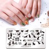 Biutee Nail Image Plate Set, Nail Stamp Set, Nail Stamp
