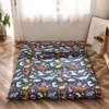 MAXYOYO Dinosaur Japanese Floor Futon Mattress for Boys Girls, Thicken