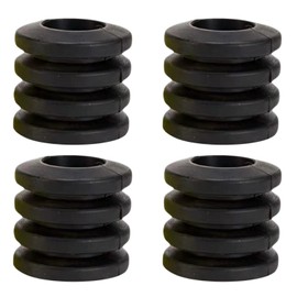TIGRE BLANC Universal Bump Rubber Height Adjustment Shock Absorber Bump Stopper Low Down Stroke Adjustment Black 18-35 x 35