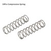 TA-VIGOR 10Pcs Compressed Spring, 9mm OD,0.8mm Wire Size,35mm Free Length