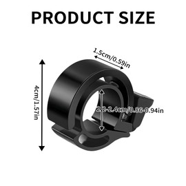 Fahrradklingel für Kinder, Tracker, Fahrradhupe Tracker, Diebstahlsicherung für Fahrrad, Glocke, unsichtbarer Lenker, Zubehör, für Kinder, Klingel, Fahrräder, Zubehör, Mini-Bike, für Erwachsene