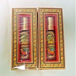 Song of India Temple Perfume Oil, Twin Pack: 2 X 8 ml Bottles (Body Oils)