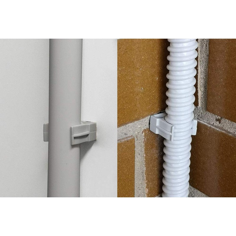 50 Pipe Fixings with Dowels Diameter 20