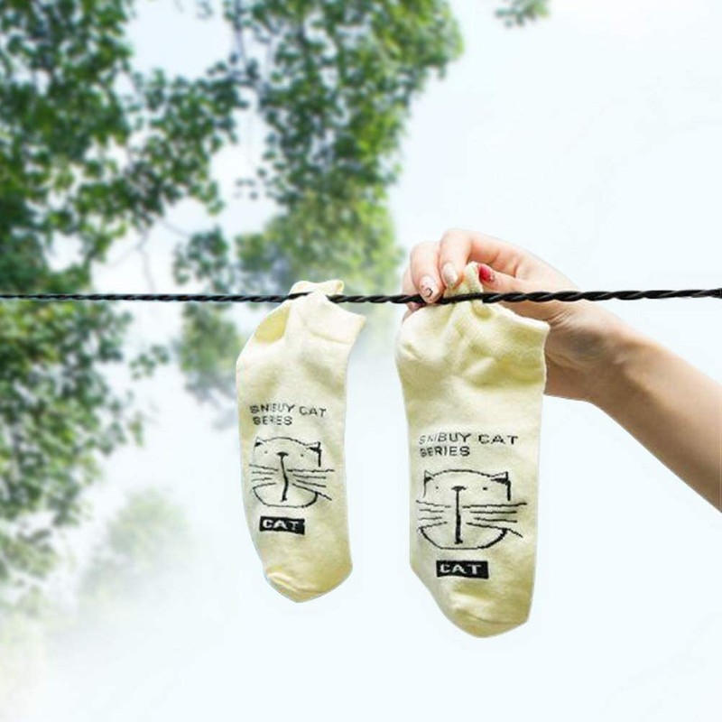 Suction Cups Clothes Drying Rope,2PCS Clothes Line with Suction Cup,Travel