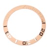 Watch Bezel Insert 38mm Ceramic Embossed Digit Watch Bezel Ring