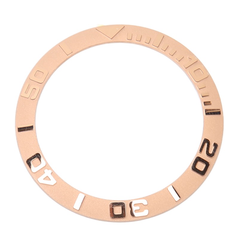 Watch Bezel Insert 38mm Ceramic Embossed Digit Watch Bezel Ring