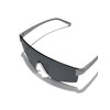 HAWKERS AERO Sunglasses for Men and Women, Silver chrome