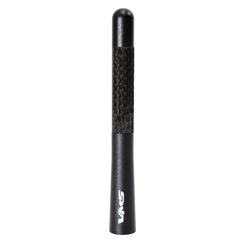 Lancer Evolution 8 Black Carbon Fiber 5" Inch Antenna