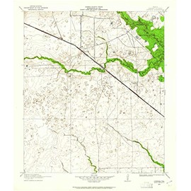 YellowMaps Cypress TX topo map, 1:24000 Scale, 7.5 X 7.5 Minute, Historical, 1915, Updated 1961, 26.92 x 23.01 in - Paper
