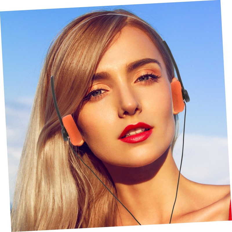 TEHAUX Lightweight Retro Ear Headphones for Students with Adjustable Headband