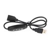 USB5V Thermostat Extension Cord Male in Female Out Flexible PVC