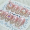 Shiny Magnetic Handmade Nail Tips - Square L / 샤이니