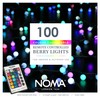 Noma 100 Colour Changeable Remote Controlled Berry Lights (Pack of